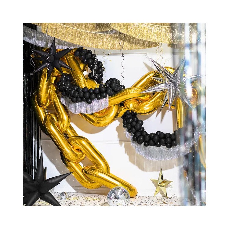 Girlang Fransar Guld bild 3