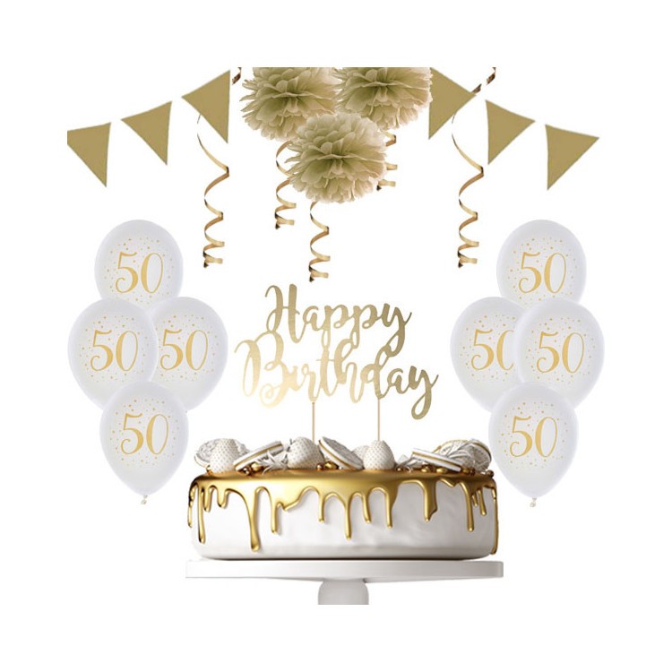 Dekorationskit 50 års fest