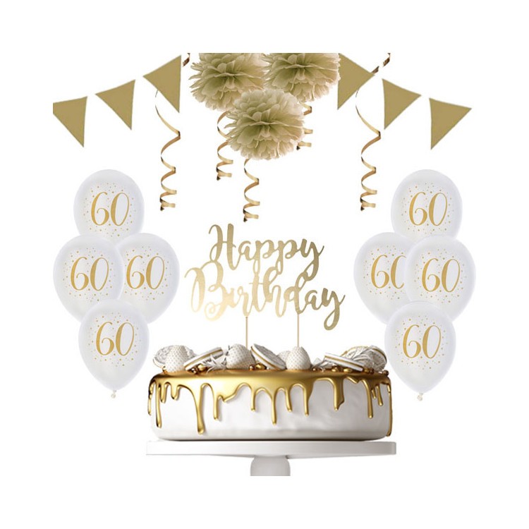 Dekorationskit 60 års fest