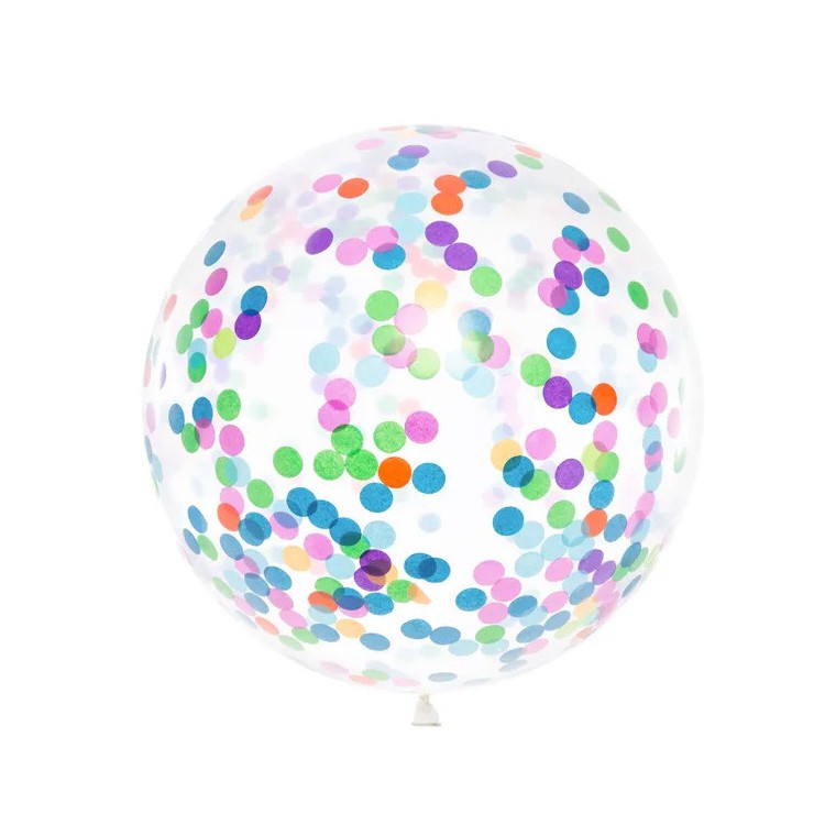 Konfettiballong Jätteballong