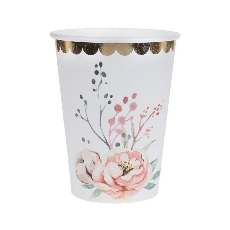 Pappersmuggar Blommor