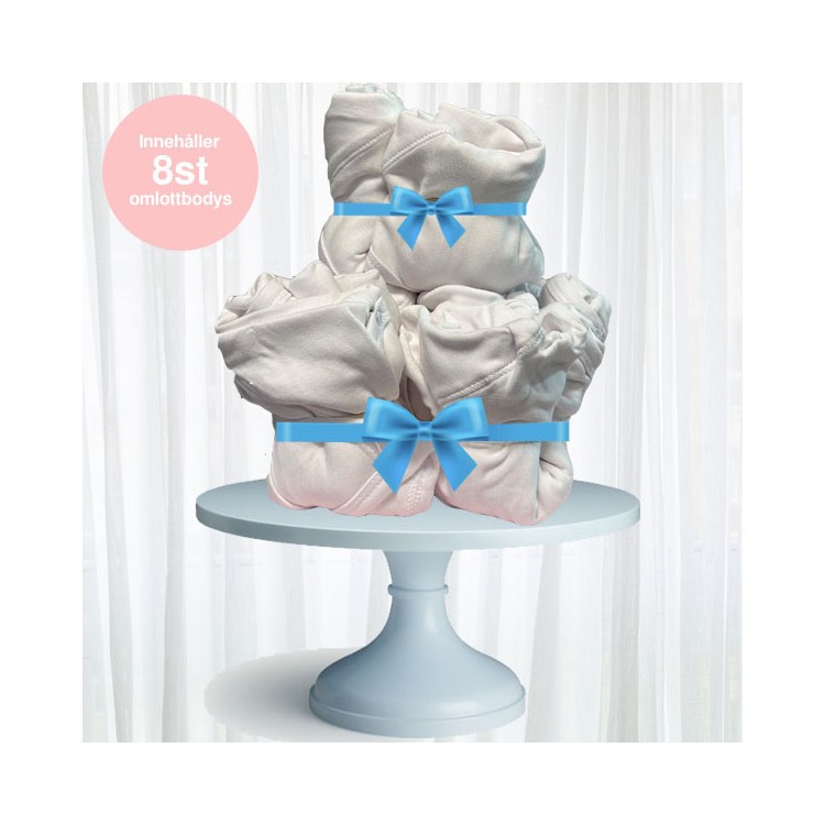 Blöjtårta av Babybodys Blå