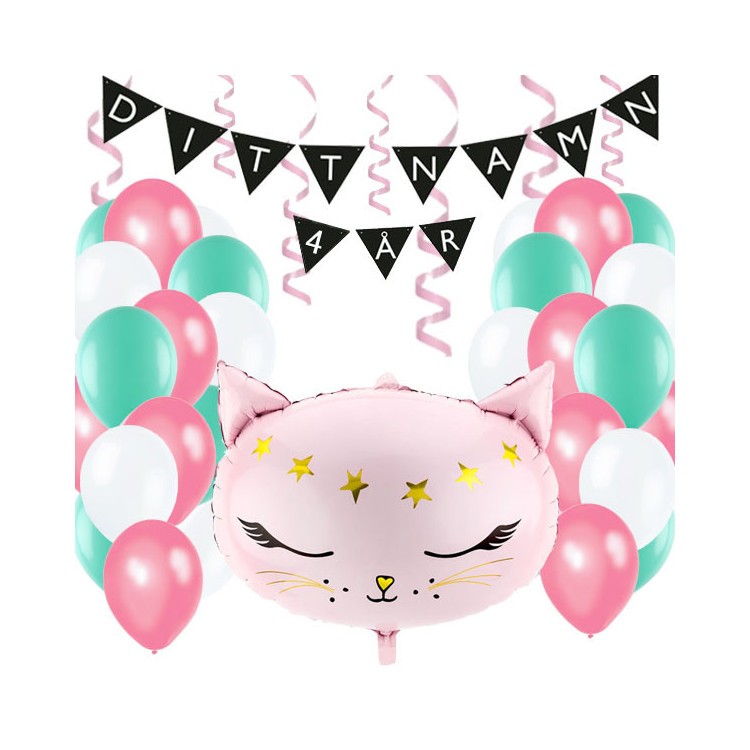 Personligt dekorationskit Kattkalas