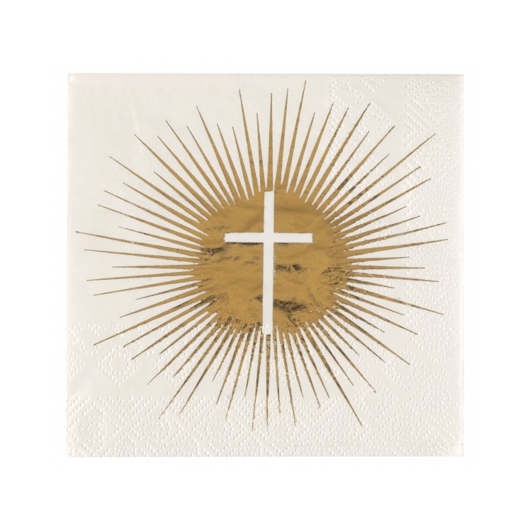 Servetter med Guldkors