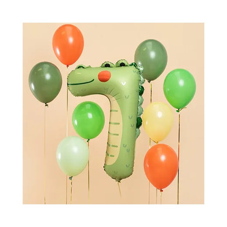 Sifferballong 7, Krokodil bild 2