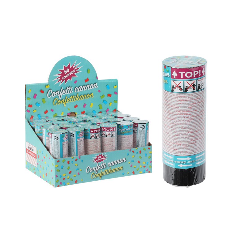 Konfettikanon Streamers Mini