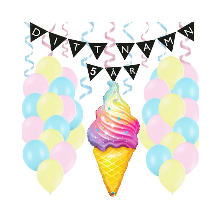 Personligt dekorationskit Sommarkalas