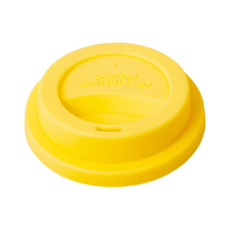 Rice silikonlock för melaminmugg medium - gul