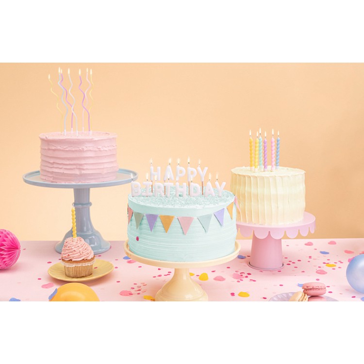 Tårtljus Tvistade pastell bild 4