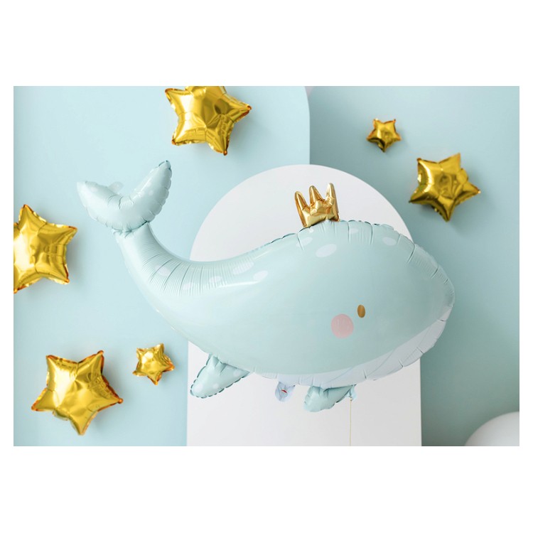 Folieballong Blåval bild 2