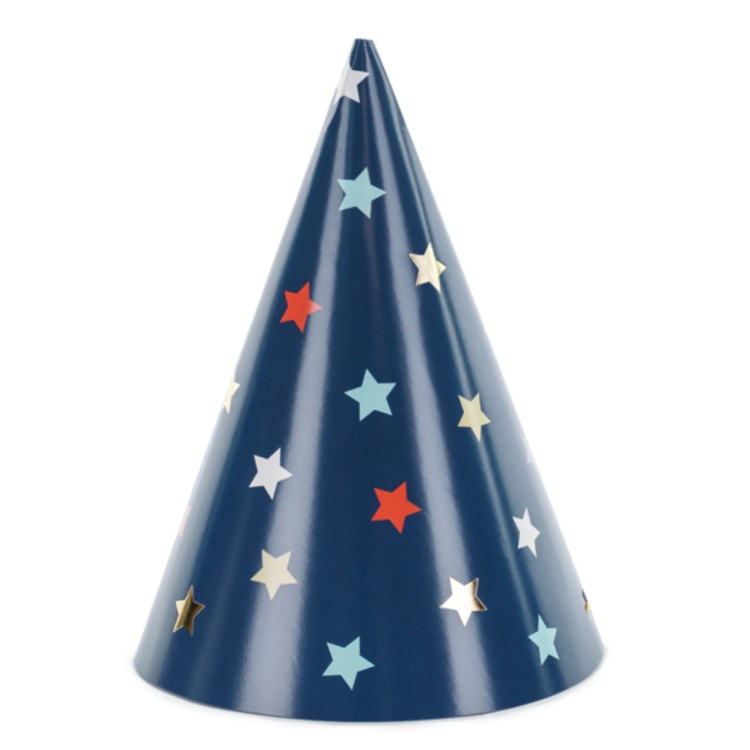 Partyhattar Stjärnor