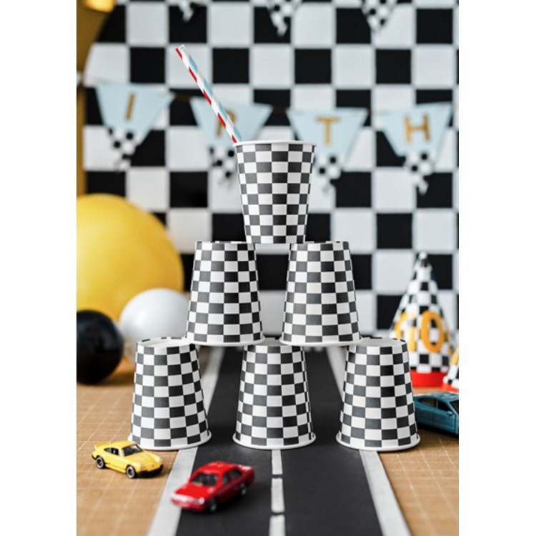 Pappersmuggar Bil racing bild 2