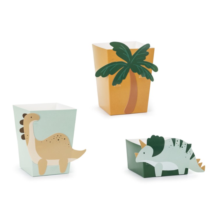 Snacksboxar Dinosaurier 6-pack