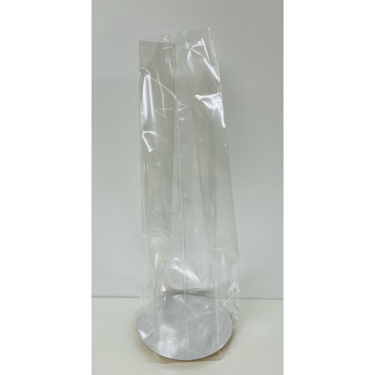 Stor Cellofanpåse med rund bottenplatta bild 4