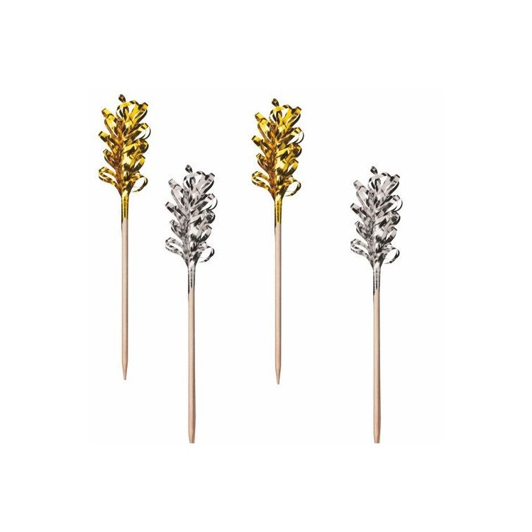 Glasskit silver/guld för 8st personer bild 4