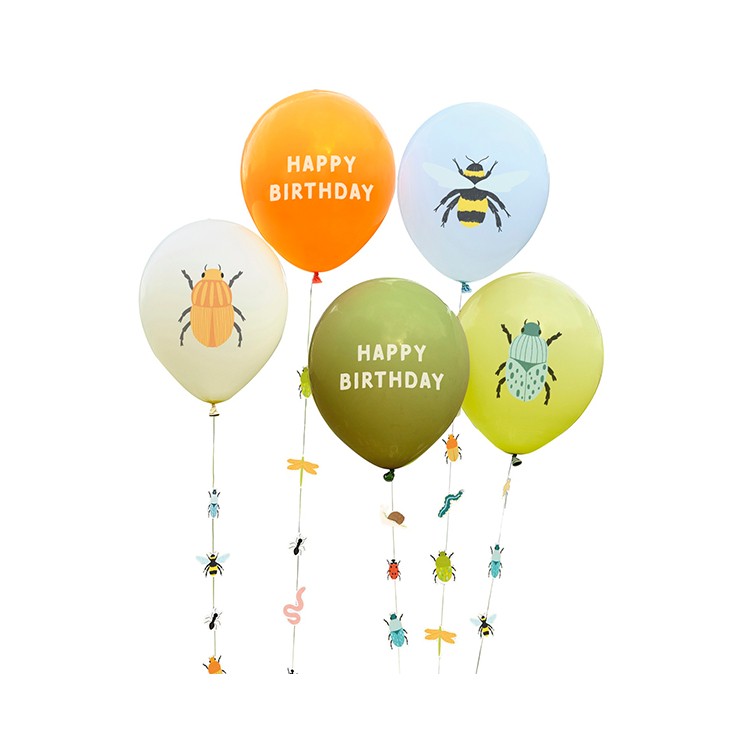 Ballonger Insekter 5-pack