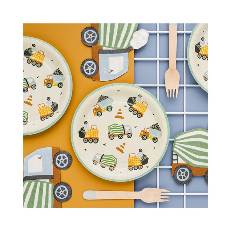 Servetter Byggfordon Betongbil bild 3