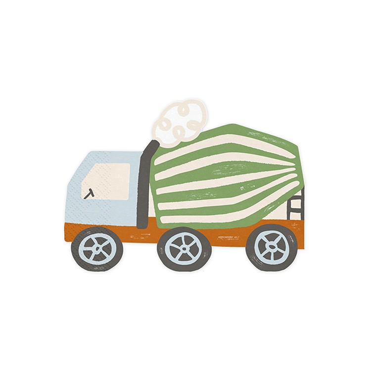 Servetter Byggfordon Betongbil bild 2