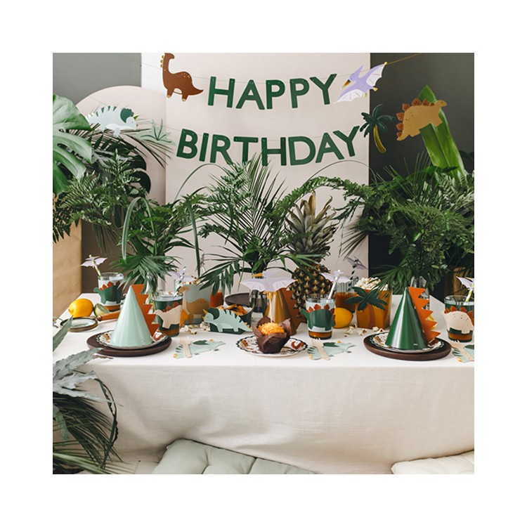 Partyhattar Dinosaurier bild 2