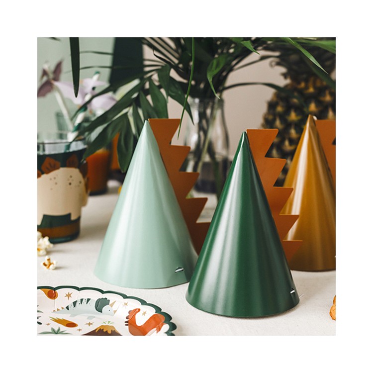 Partyhattar Dinosaurier