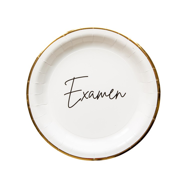 Papperstallrikar Examen