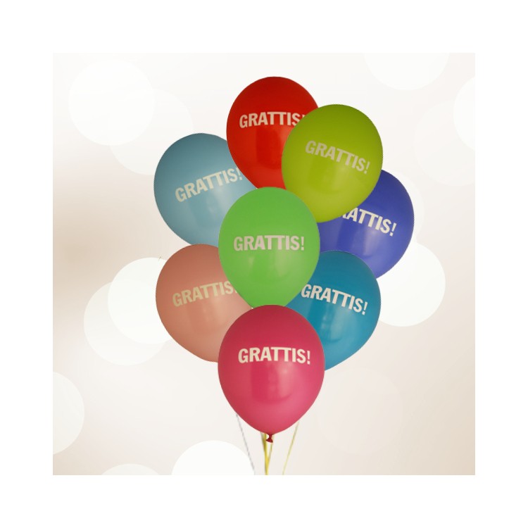 Ballonger Grattis! bild 3