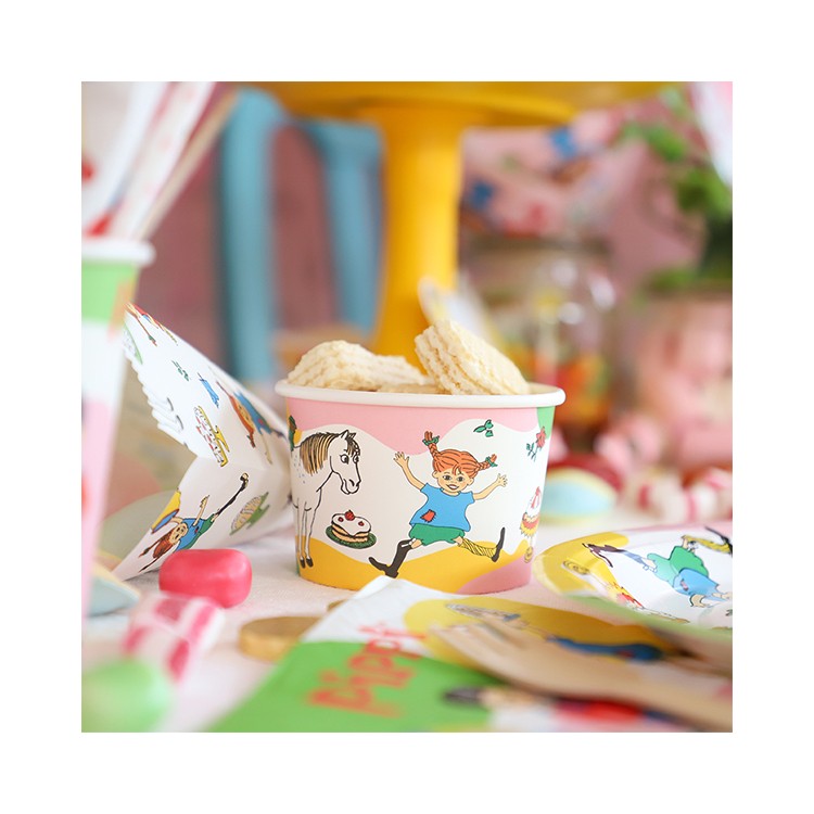 Bägare Pippi Långstrump, 8-pack bild 2