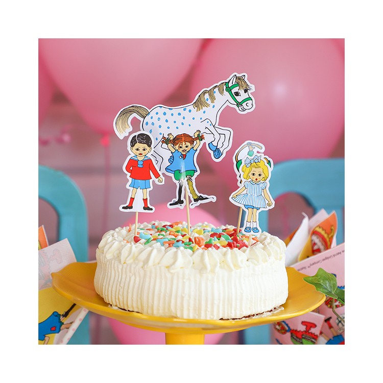 Pippi Långstrump Cake Topper bild 2