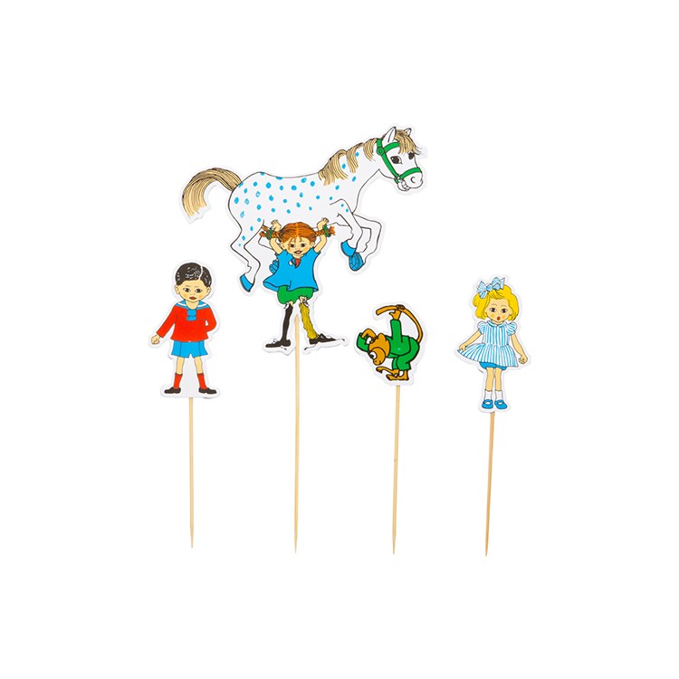 Pippi Långstrump Cake Topper