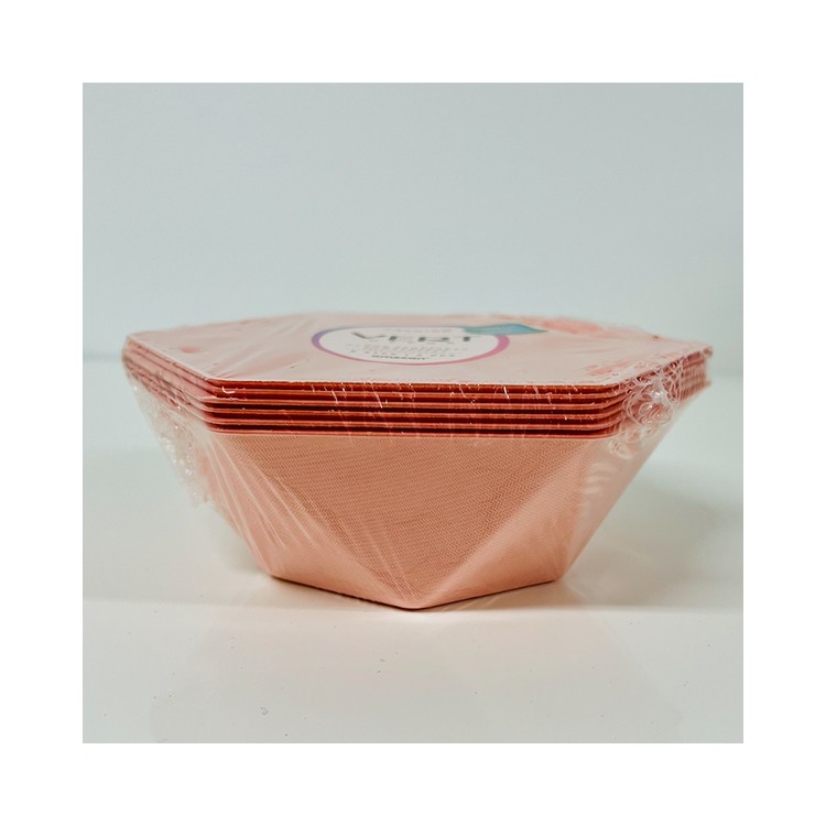 Skålar aprikos Hexagon, Vert Decor bild 3