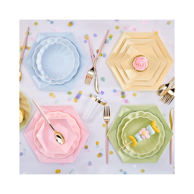 Tallrikar Blå rund, Vert Decor bild 3