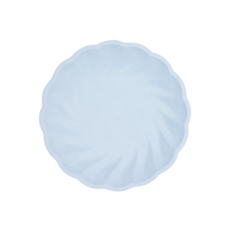 Tallrikar Blå rund, Vert Decor