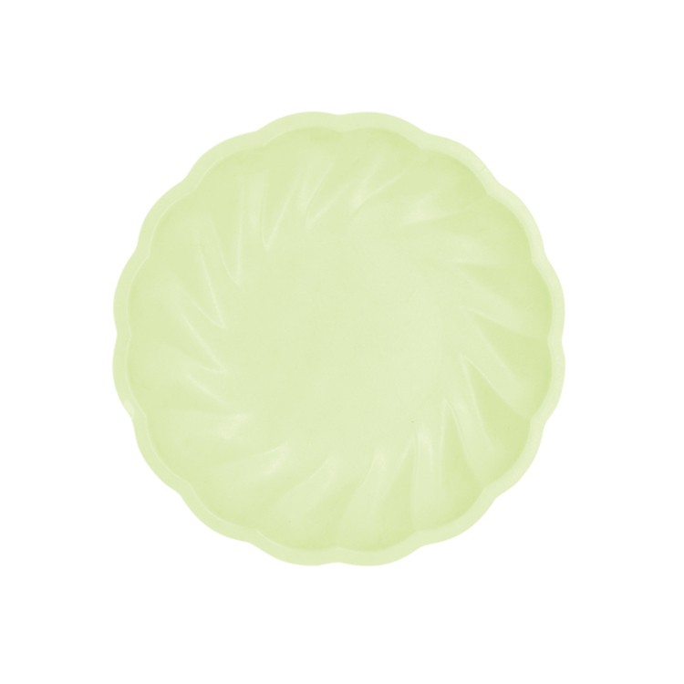 Tallrikar Rund Grön, Vert Decor