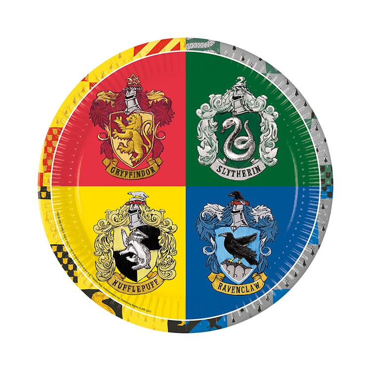 Papperstallrikar Harry Potter 8-pack