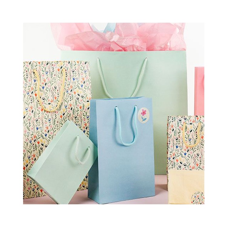 Presentpåse Blommor bild 2