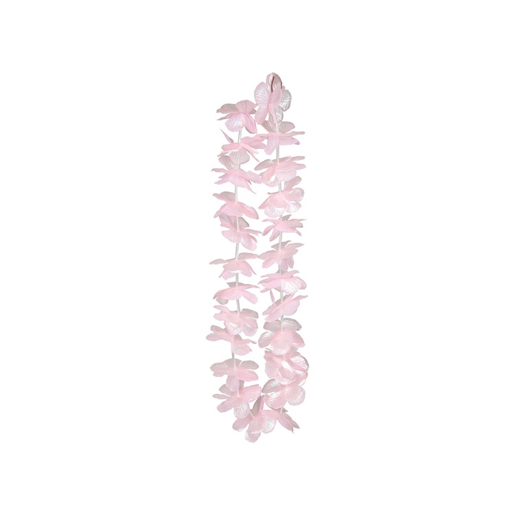 Hawaiikrans pastellrosa