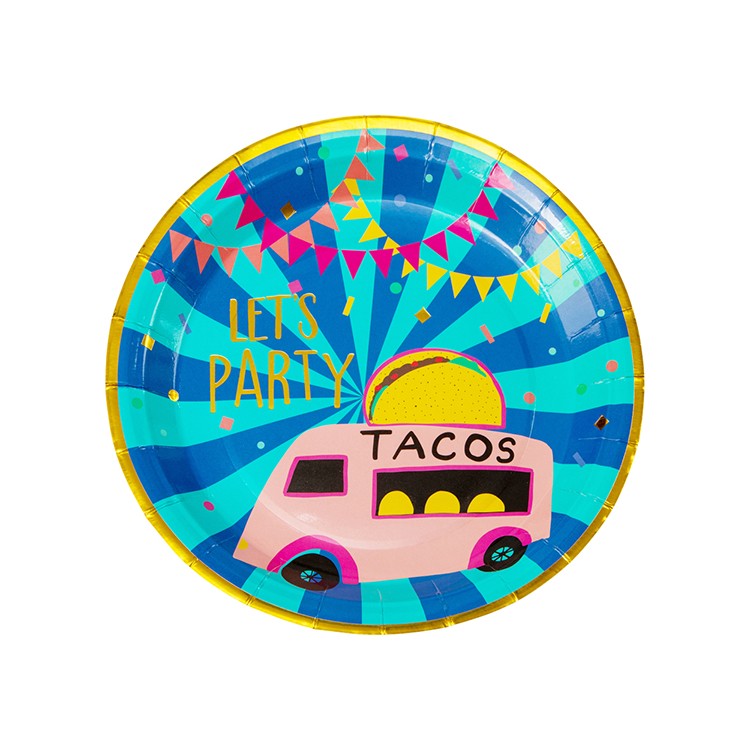 Papperstallrikar Taco