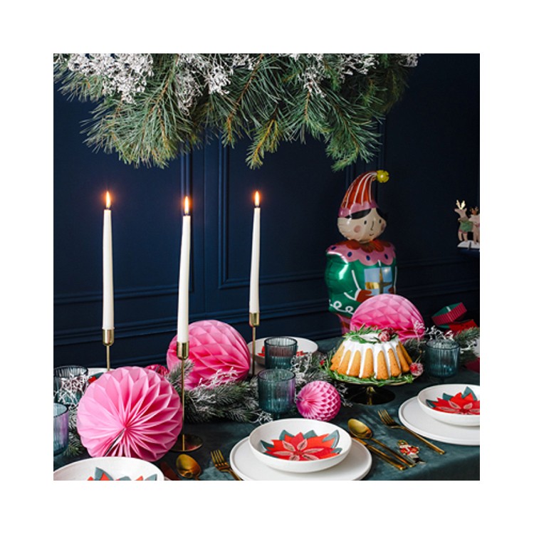 Ljusstake guld 22cm bild 3