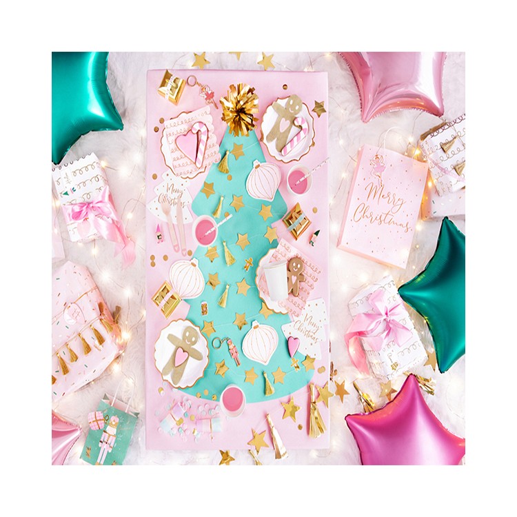 Folieballong stjärna grön bild 4