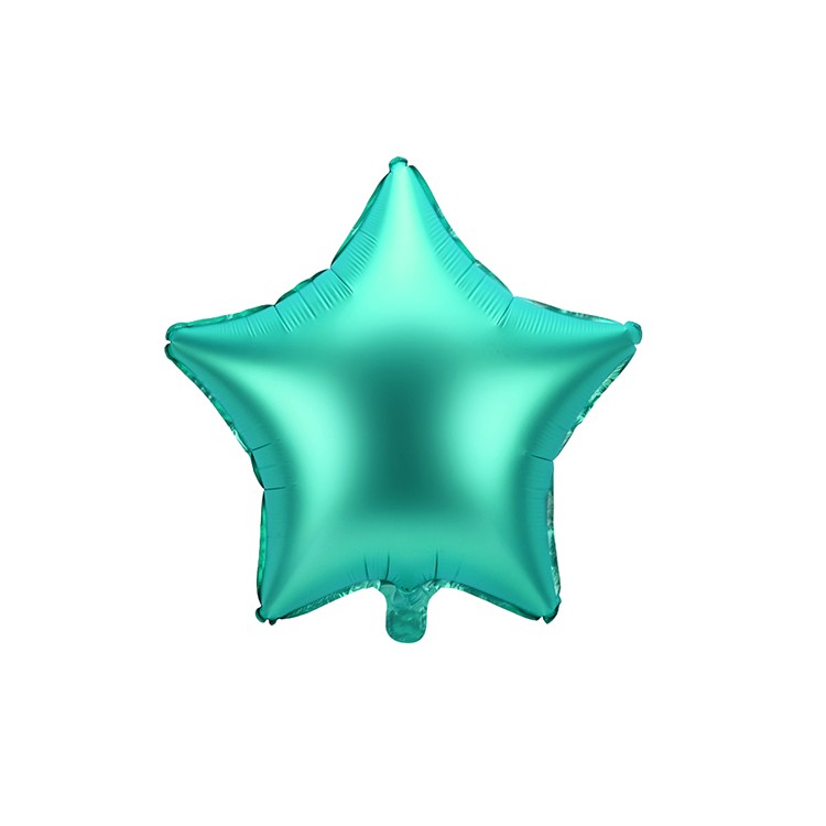 Folieballong stjärna grön