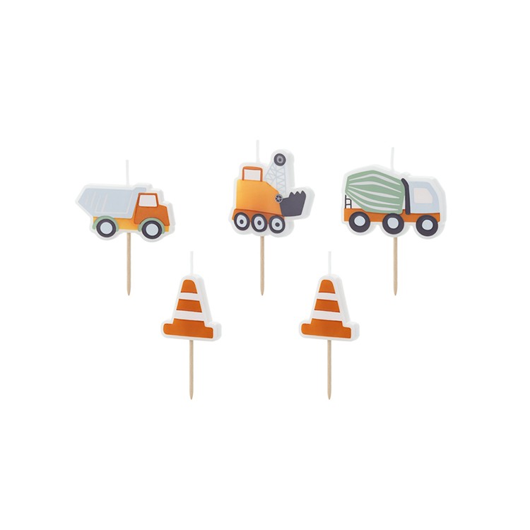 Tårtljus Byggfordon