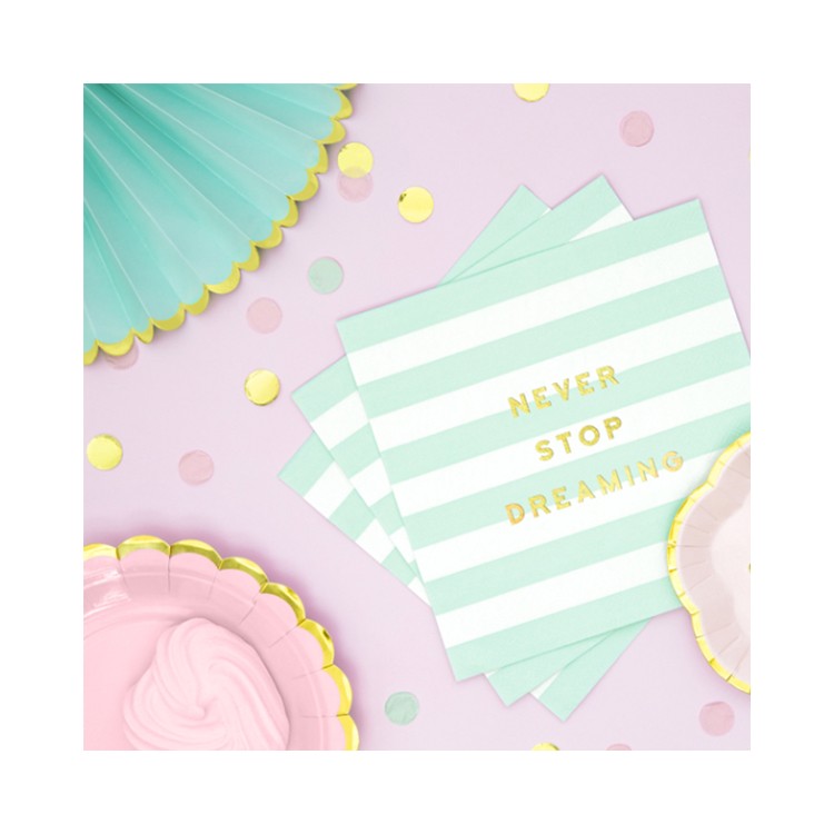 Servetter Never stop dreaming bild 3