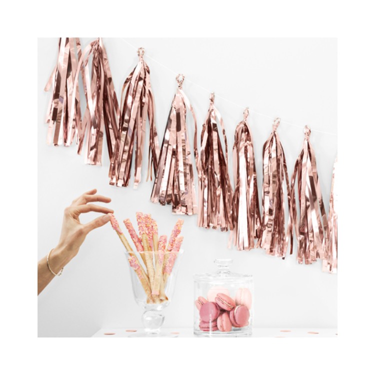Girlang Tassel Rosé bild 5