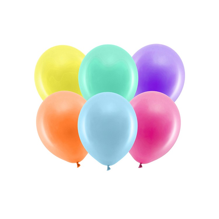 Ballongmix Rainbow, 10 olika färger