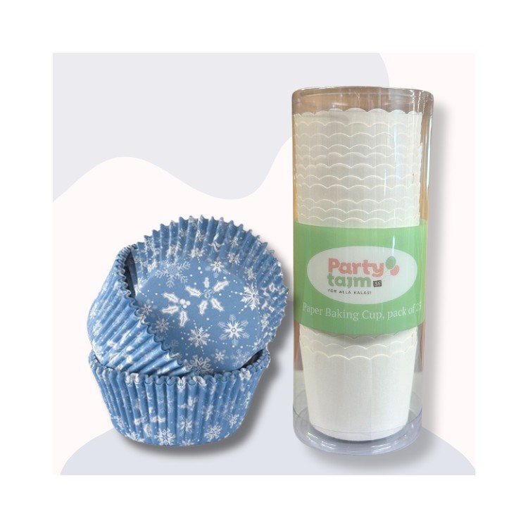 Muffinsformar kit, snöflingor