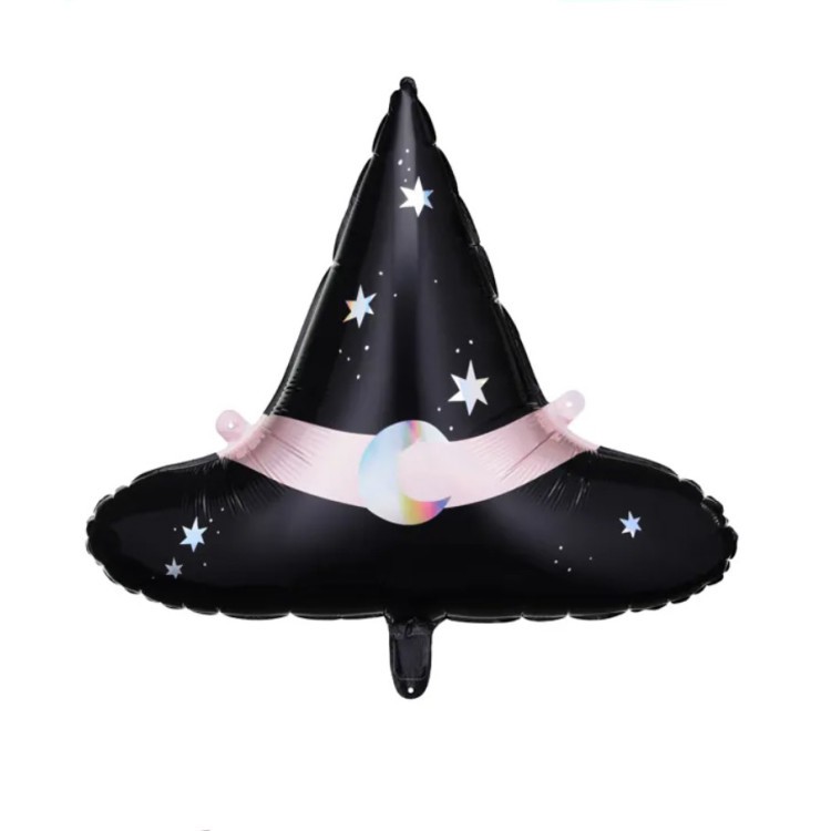 Ballongkit häxhatt rosa/silver bild 3