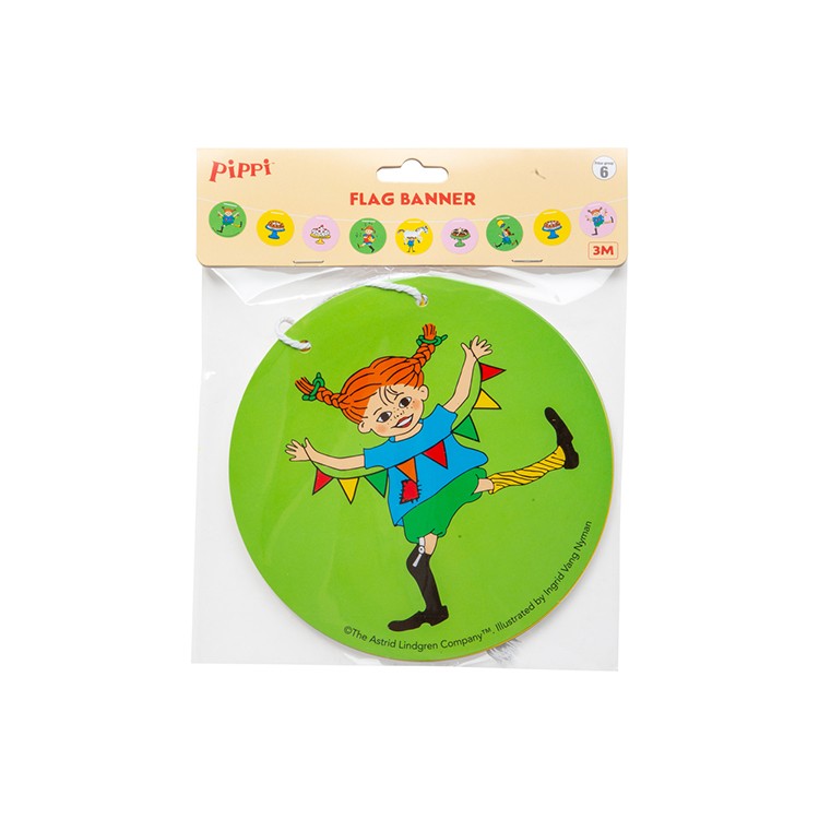 Pippi Långstrump Girlang bild 3