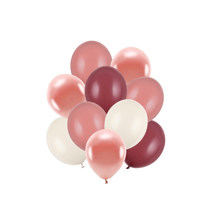 Ballongbukett Rosamix