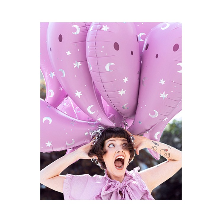 Folieballong rosa Spöke bild 5