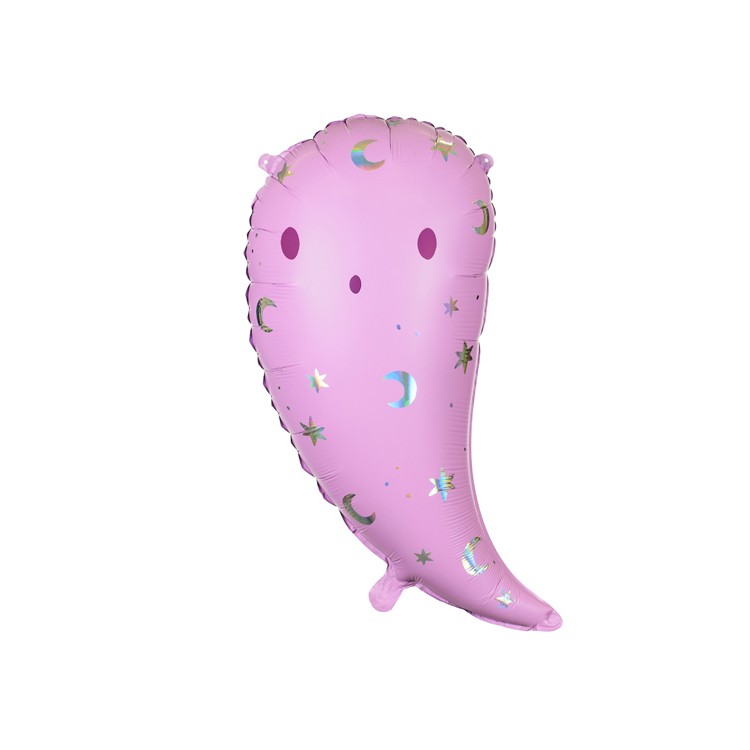 Folieballong rosa Spöke
